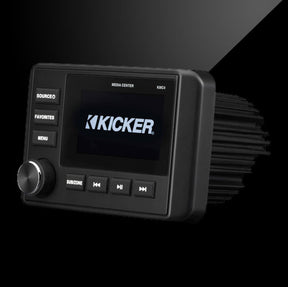 KICKER KMC4 Marine Dual-Zone Media Center