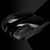 Kicker HDBLVB Vivid Black Bag Lids for Harley-Davidson