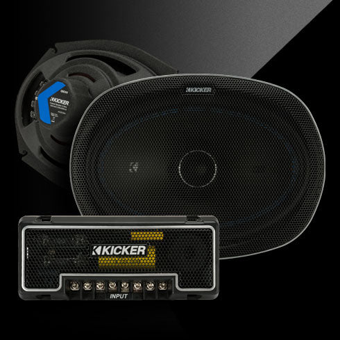 KICKER QS Series 6" x 9" Coaxials