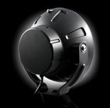 6" Round 6,250K HID Driving Light Four 6,250K LED Daytime Running Lights Chrome Internal Housing