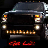 Universal 9-Pc Front Lower Air Dam Ultra Bright LED Light Kit - Multiple Options