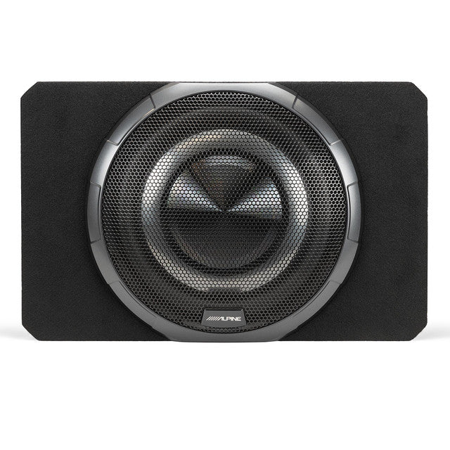 Alpine PWV-SB10 | 10" BassRev™ Powered Subwoofer Enclosure Alpine