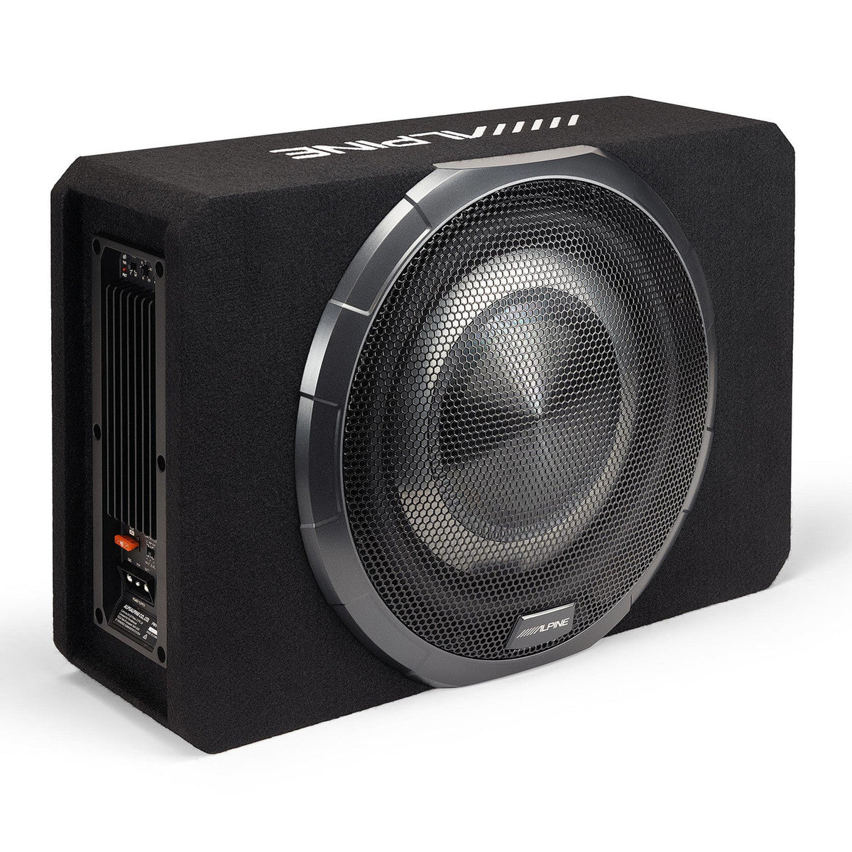 Alpine PWV-SB10 | 10" BassRev™ Powered Subwoofer Enclosure