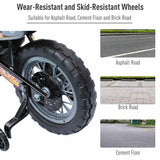 Qaba 6V Kids Electric Ride-On Motorcycle Dirt Bike with Trailer Toy