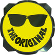 6" PRO6 GRAVITY® LIGHT COVER - SMILEY FACE YELLOW / BLACK KC LOGO KC Hilites