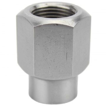 Hex Head Tube Adapters 1-1/4" - 7/8" Left and Right Thread for 1.5" ID pipe Far From Stock ruffstuff