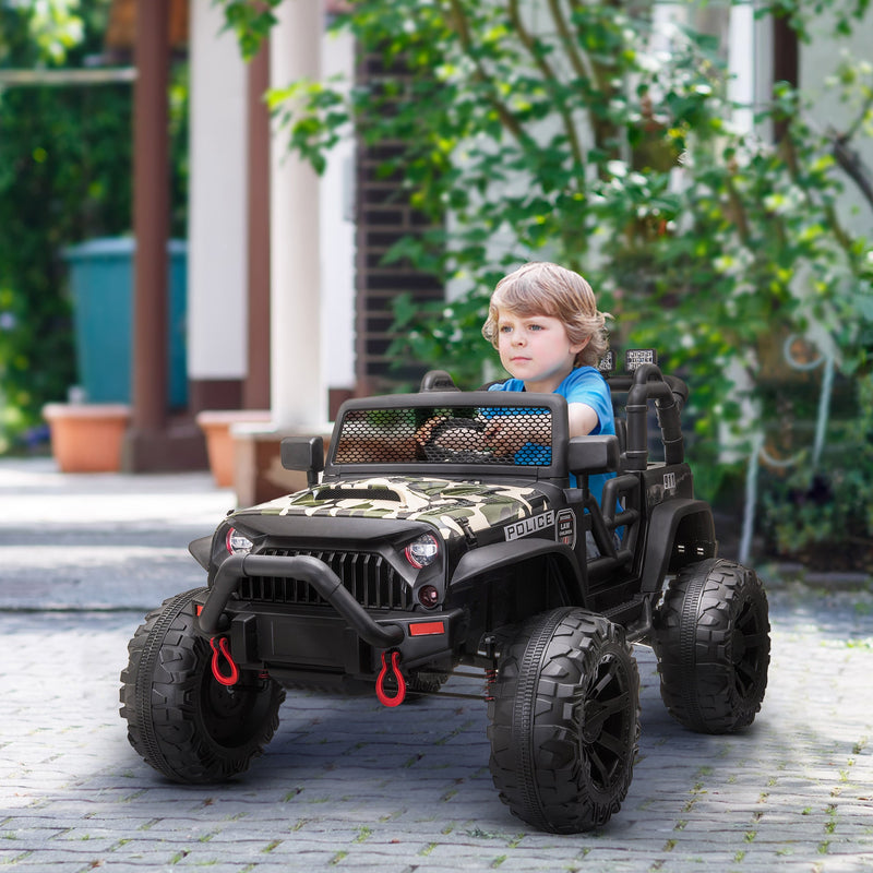 Electric Kids UTV Truck with Bluetooth Music and Dual Motors