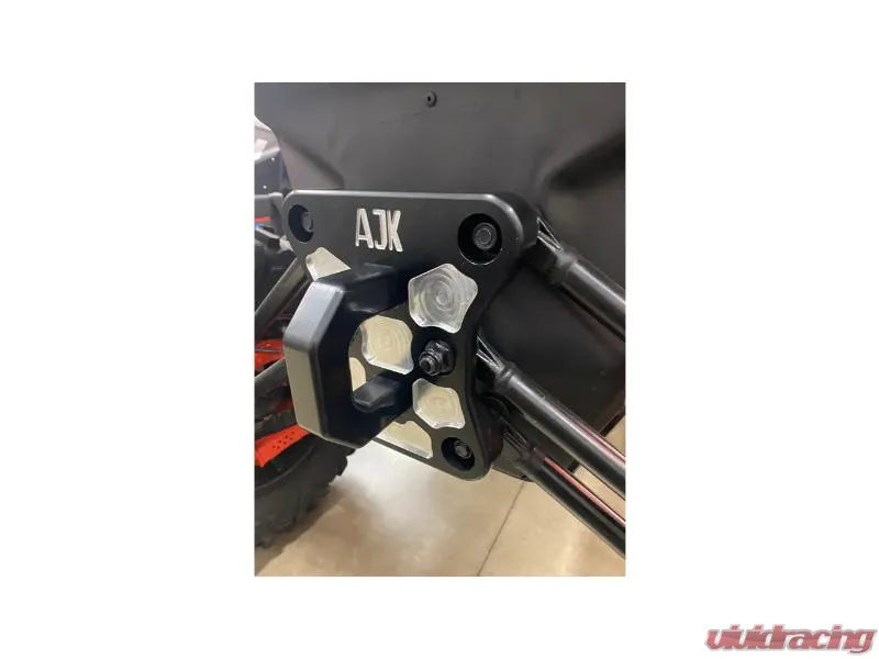 AJK Offroad Billet Aluminum Radius Rod Plate with Tow Hook Can-Am X3 2015+