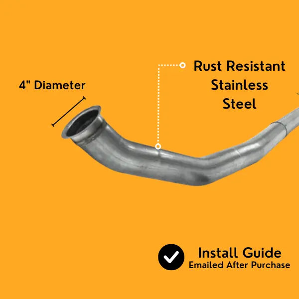 DPF & CAT Delete Pipe | Dodge Ram 6.7L Cummins 2007.5-2012 thedieseldudes