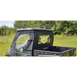 Falcon Ridge PO-09RANGER-DRW01-Z Polaris Ranger soft rear window - installed view