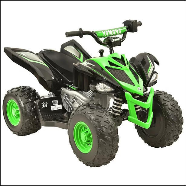 Raptor 12V Battery-Powered Ride-On - Custom Graphic Design for Boys Ages 3 and Up