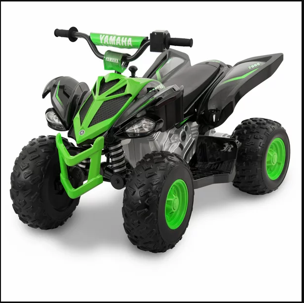 Raptor 12V Battery-Powered Ride-On - Custom Graphic Design for Boys Ages 3 and Up