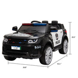 RC Electric SUV Ride-On Toy for Kids with Remote Control and LED Lights - Suitable for Ages 3 to 8