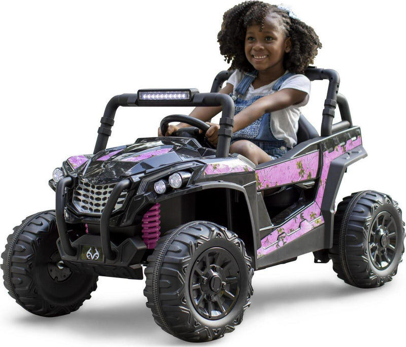 Realistic 12V UTV Ride On for Adventurous Kids
