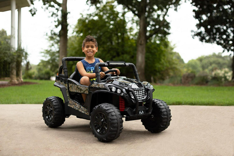 Realistic 12V UTV Ride On for Adventurous Kids