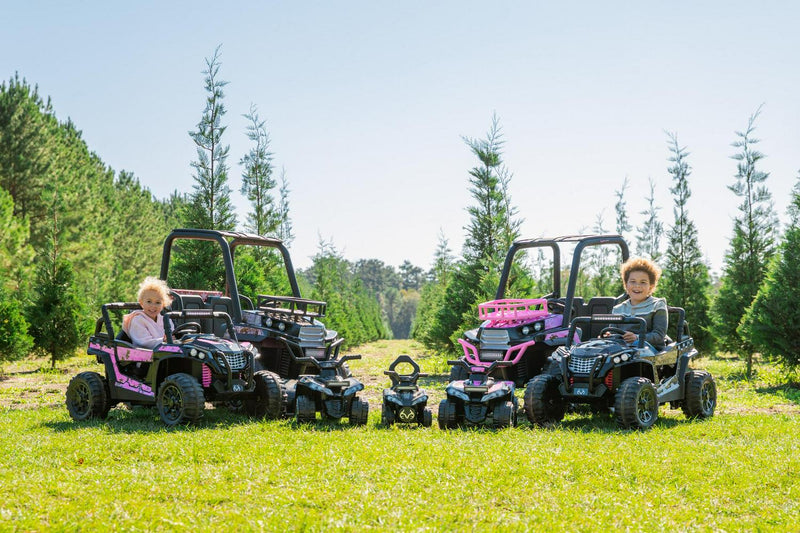 Realistic 12V UTV Ride On for Adventurous Kids