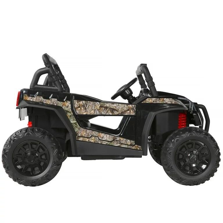 Realtree 12V UTV Ride-On Electric Toy Truck with Realistic Lights & Sounds