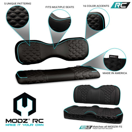 MODZ FS2 Custom Front Seat - Black Base