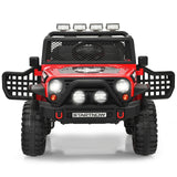 Red 12V Electric Kids Ride On Car Truck with MP3 Player, Horn, and Remote Control