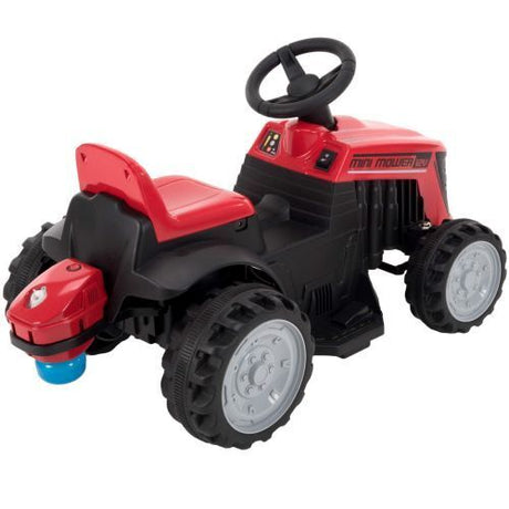 Red 12V Huffy Broadlawn Kid's Ride-On Tractor (19110P)