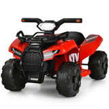 Red 12V Kids Electric ATV Quad Ride On Car with MP3 Player and LED Lights