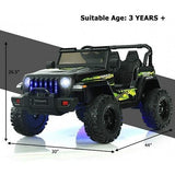 Red 12V Kids Ride-on Jeep Car with Remote Control
