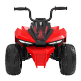 Red 6V Battery-Powered Kids ATV Racer for All-Terrain Adventures