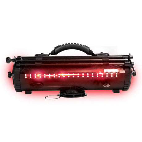 Bazooka G3 Party Bar MINI Portable Bluetooth Speaker | 70 Hours Battery Life | IP66 Waterproof | 450-watt MAX power | RGB-LED Lights | with one-click “Party Button” music-sharing technology | 6 Marine Grade Speakers Bazooka