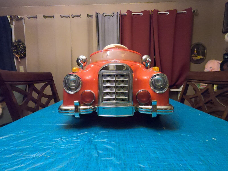 Red Battery-Powered Classic Car Ride-On by Lil Rider
