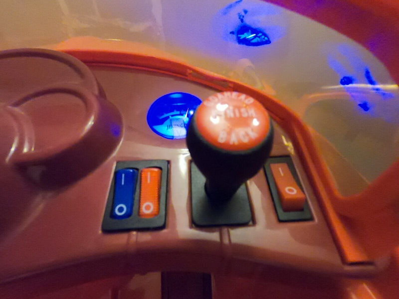 Red Battery-Powered Classic Car Ride-On by Lil Rider