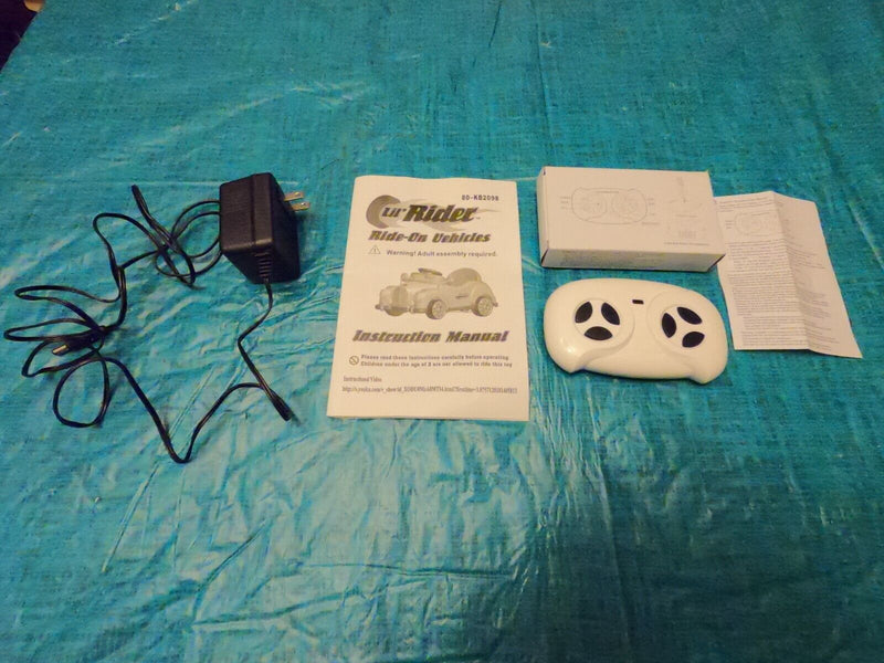 Red Battery-Powered Classic Car Ride-On by Lil Rider