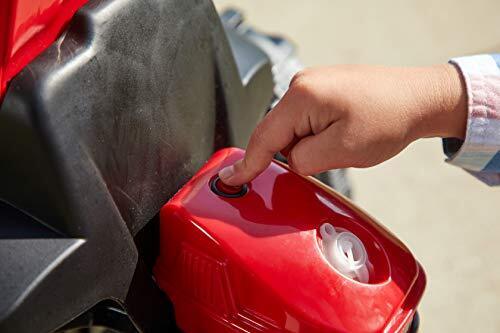 Red Mini Mower Bubble Tractor - 12V Ride On for Kids by Huffy