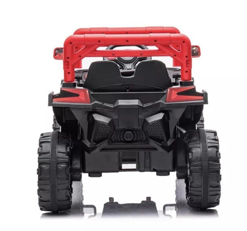 PINK UTV Ride On Car for Kids with Remote Control and Sound System