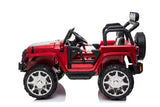 2 Seater 24 Volt 4x4 Electric Ride On Jeep Style Rubber Tires Fully Loaded Truck ATV UTV For Kids W/Magic Cars® Wireless Parental Control MagicCars