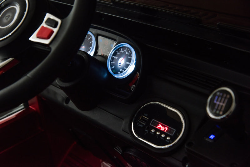 24 Volt 2 Seater 4x4 Electric Ride On Jeep Style Rubber Tires Fully Loaded Truck UTV ATV For Kids W/Magic Cars® Wireless Parental Control