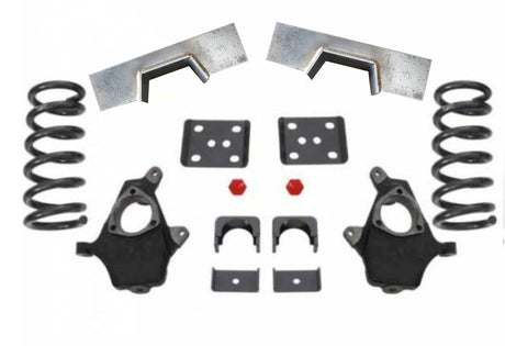 1999-2006 Silverado, Sierra 4/6 Drop Kit Single Cab, Ext Cab, Crew Cab 2wd