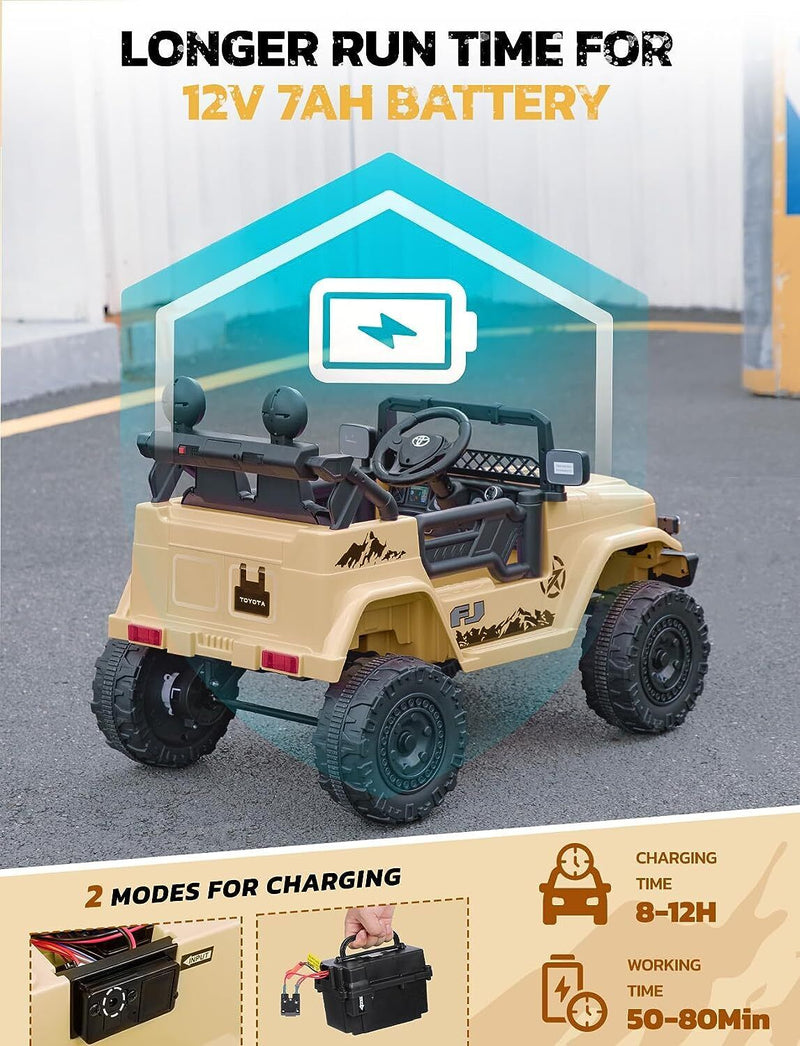 Remote Control 12V Kids Ride On Truck Electric Toy Car for Children