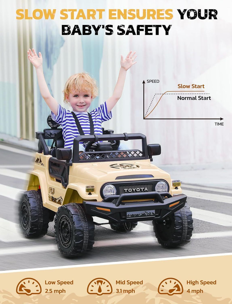 Remote Control 12V Kids Ride On Truck Electric Toy Car for Children