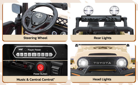 Remote Control 12V Kids Ride On Truck Electric Toy Car for Children