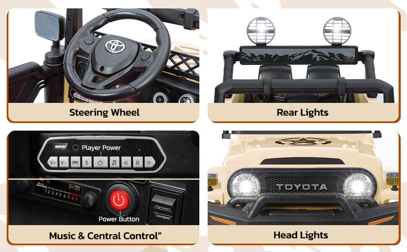 Remote Control 12V Kids Ride On Truck Electric Toy Car for Children