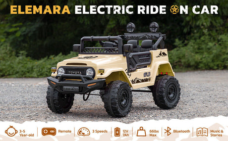 Remote Control 12V Kids Ride On Truck Electric Toy Car for Children