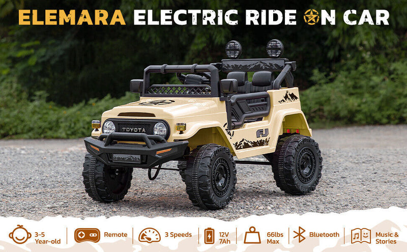 Remote Control 12V Kids Ride On Truck Electric Toy Car for Children