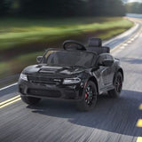 Remote Control Dodge Charger Kids Ride On Car with 12V Battery Power