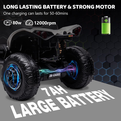 Remote Control Electric Ride-On Car for Kids with MP3 Player - Perfect Gift for Children Ages 3 and Up