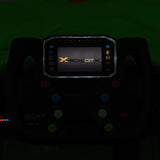 Remote Control Electric Ride-On Car with MP3 Player and LED Lights - Green