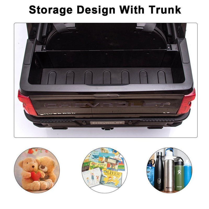 Remote Control Electric Ride-On Truck for Kids with Music Player