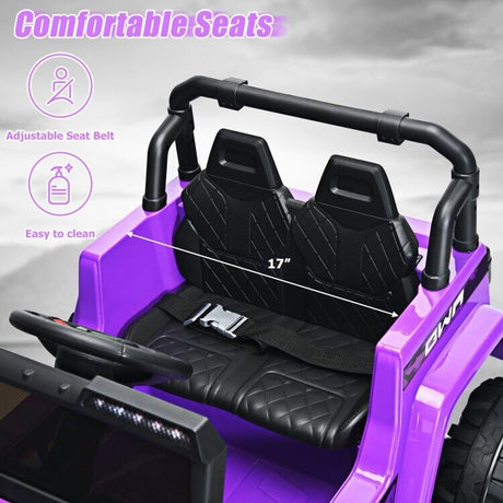 Remote Control Kids Ride-on Jeep Car for Hours of Fun Driving
