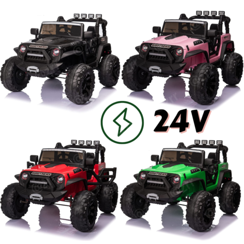 Remote Control Lamborghini Electric Car for Kids - 24/12V Ride-On Truck