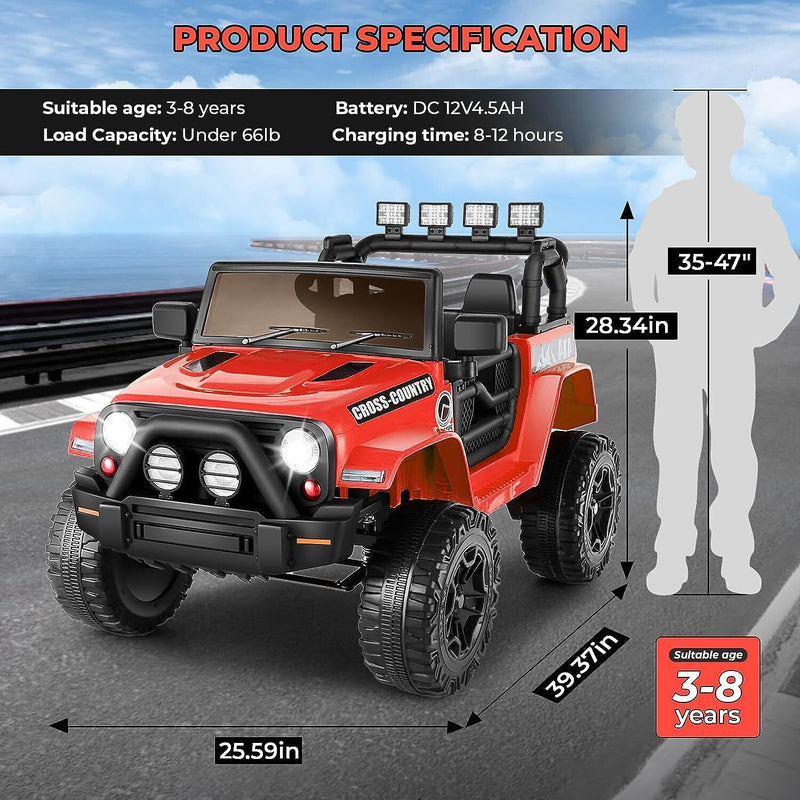 Remote Control Lamborghini Electric Ride-On Car for Kids 24/12V