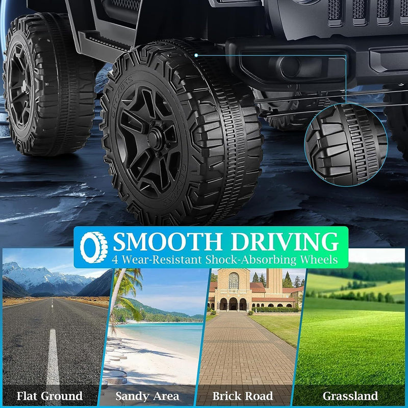 Electric Lamborghini Ride-On Car for Kids with Remote Control - 24/12V Truck Design